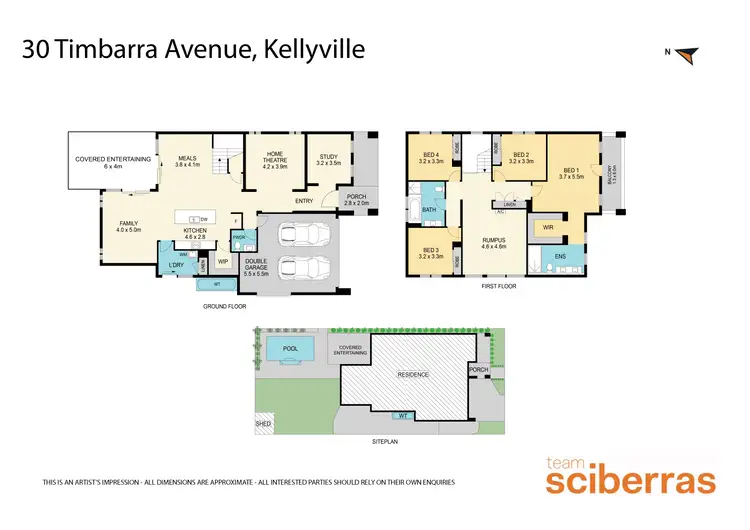 Floorplan of Homely house listing, 30 Timbarra Avenue, North Kellyville NSW 2155