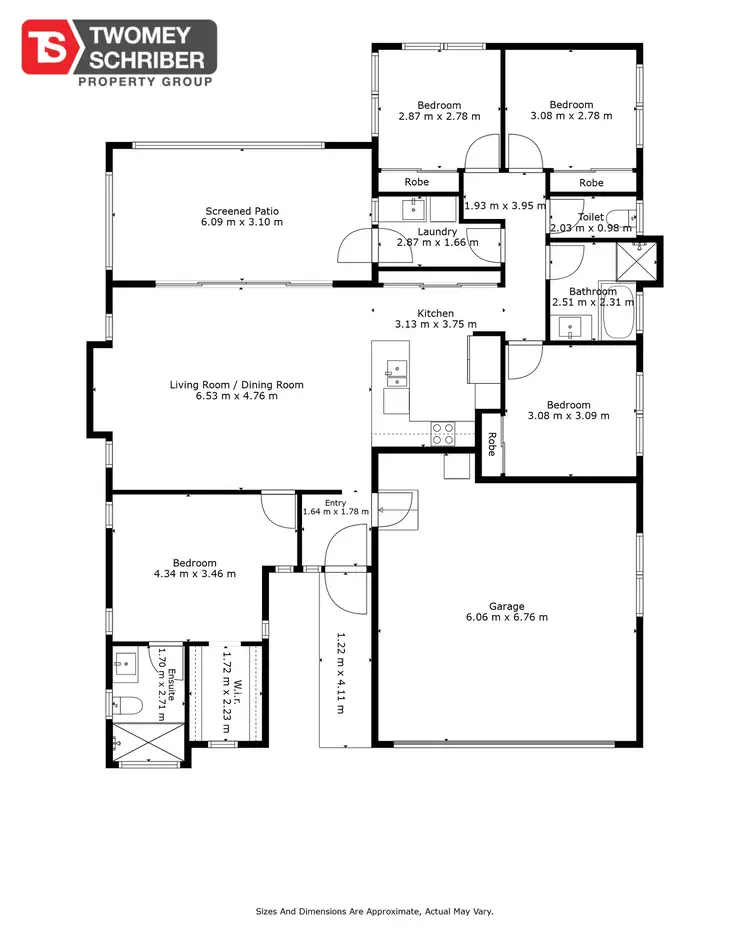 Floorplan of Homely house listing, 5 Pyrite Place, Edmonton QLD 4869