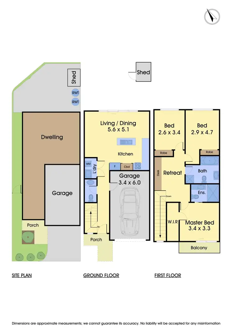 Floorplan of Homely townhouse listing, 4/194 Gordons Road, South Morang VIC 3752