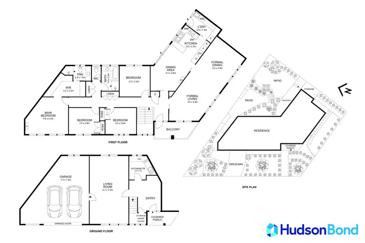 Floorplan of Homely house listing, 45 Bryson Grove, Templestowe Lower VIC 3107