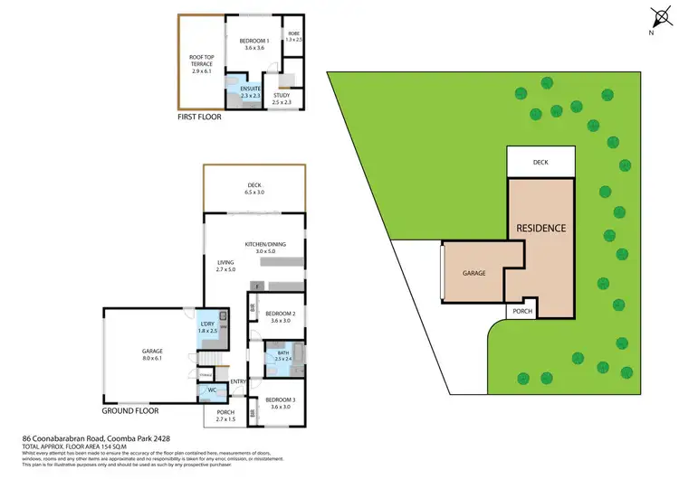 Floorplan of Homely house listing, 86 Coonabarabran Road, Coomba Park NSW 2428