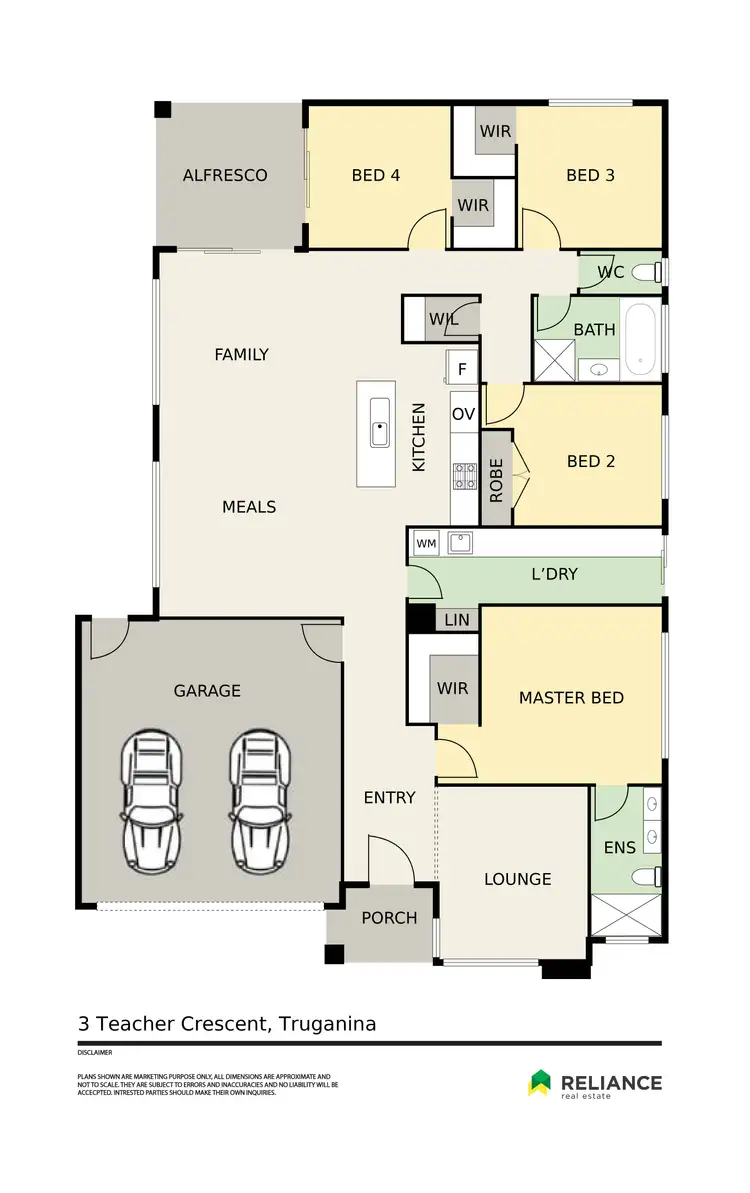 Floorplan of Homely house listing, 3 Teacher Crescent, Truganina VIC 3029