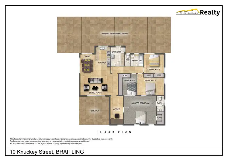 Floorplan of Homely house listing, 10 Knuckey Avenue, Braitling NT 870