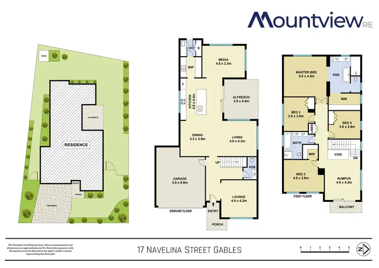 Floorplan of Homely house listing, 17 Navelina Street (The Gables), Box Hill NSW 2765