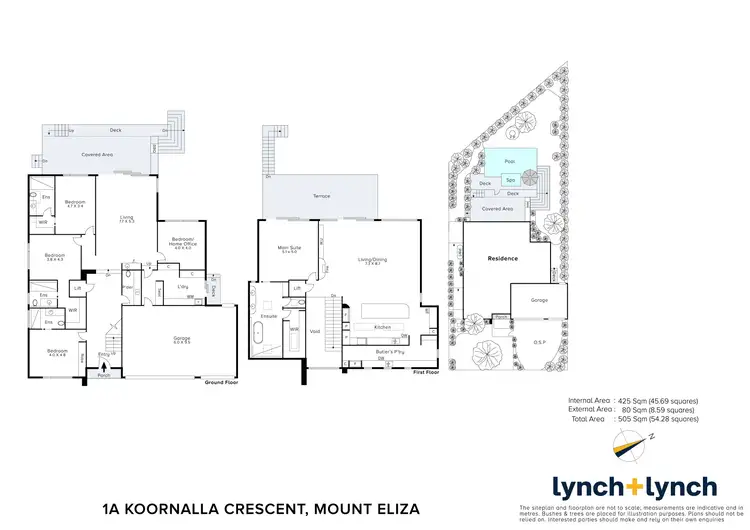 Floorplan of Homely house listing, 1a Koornalla Crescent, Mount Eliza VIC 3930