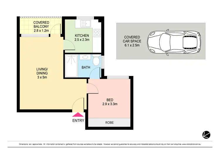 Floorplan of Homely apartment listing, 9/137 Belmont Road, Mosman NSW 2088