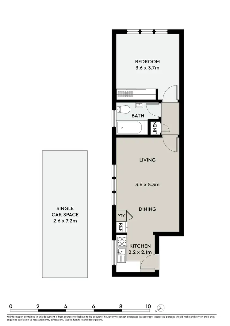 Floorplan of Homely apartment listing, 7/12 St Andrews Place, Cronulla NSW 2230