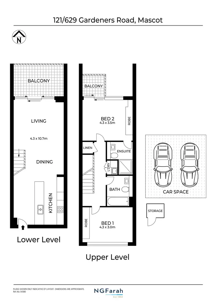 Floorplan of Homely apartment listing, 121/12 Church Avenue, Mascot NSW 2020