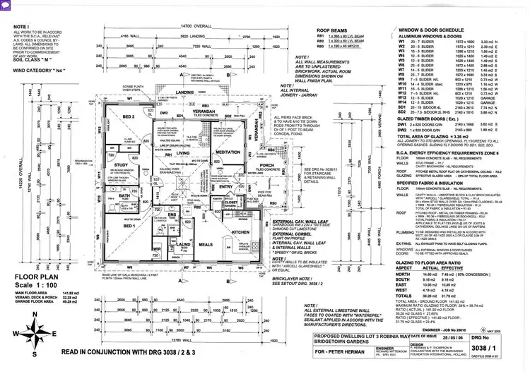 Floorplan of Homely house listing, 6 Robinia Way, Bridgetown WA 6255