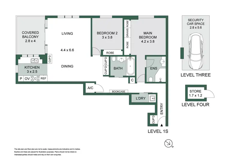 Floorplan of Homely apartment listing, 102/11 Moree Street, Gordon NSW 2072