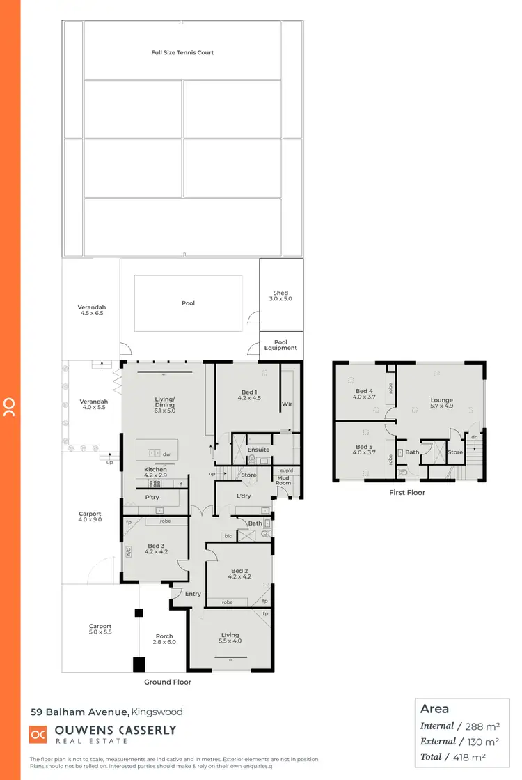 Floorplan of Homely house listing, 59 Balham Avenue, Kingswood SA 5062