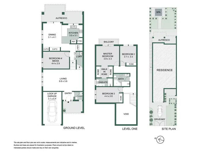 Floorplan of Homely house listing, 114a Barons Crescent, Hunters Hill NSW 2110
