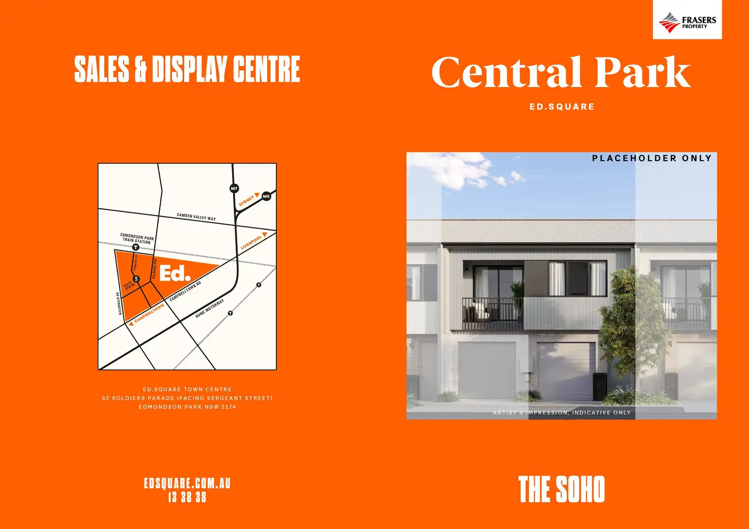 Floorplan of Homely terrace listing, Level CN/4015 Soldiers Parade, Edmondson Park NSW 2174