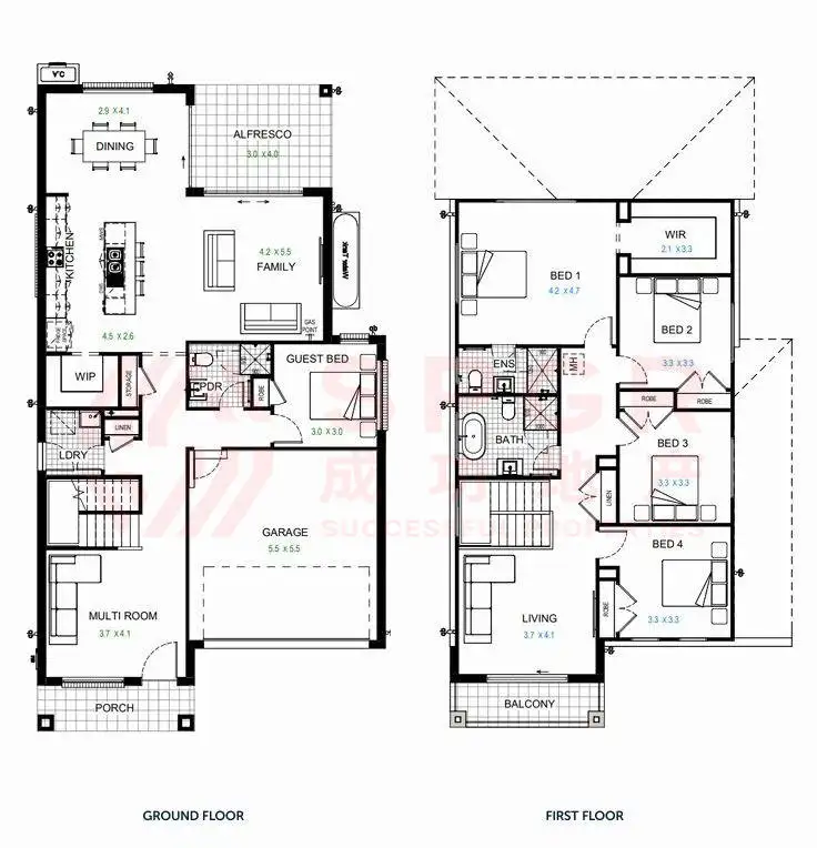 Floorplan of Homely house listing, 168 Tallawong Road, Rouse Hill NSW 2155