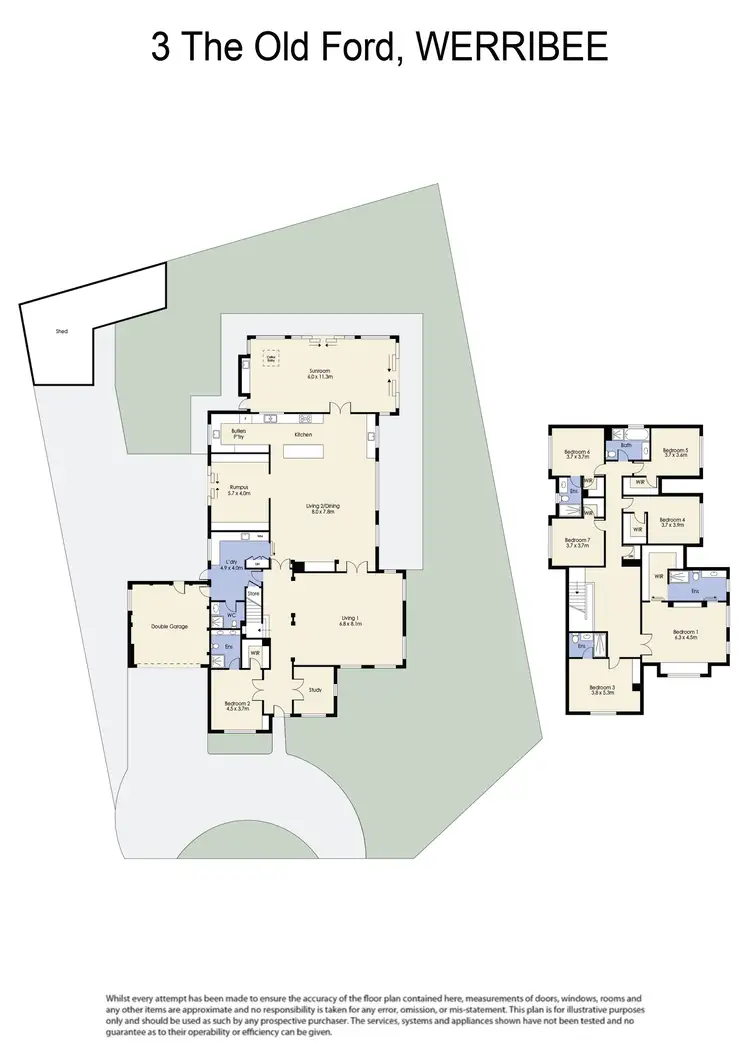 Floorplan of Homely house listing, 3 The Old Ford, Werribee VIC 3030
