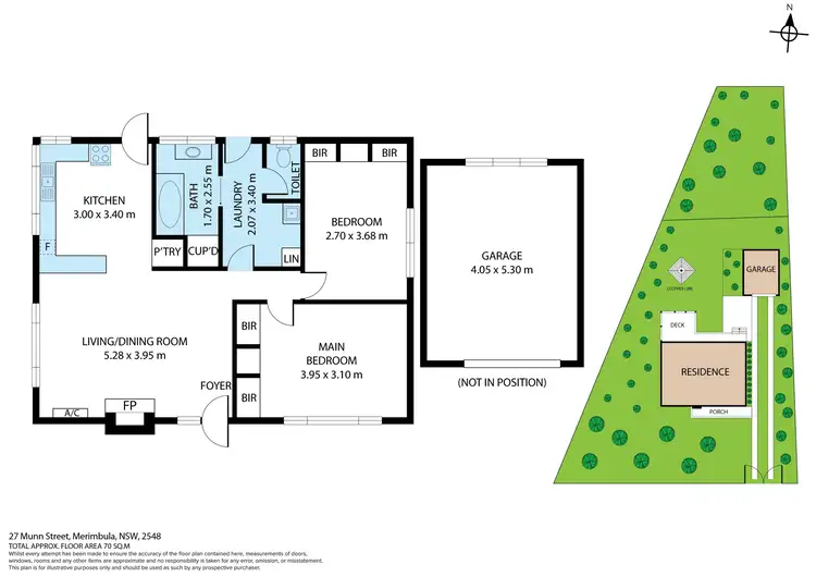 Floorplan of Homely house listing, 27 Munn Street, Merimbula NSW 2548