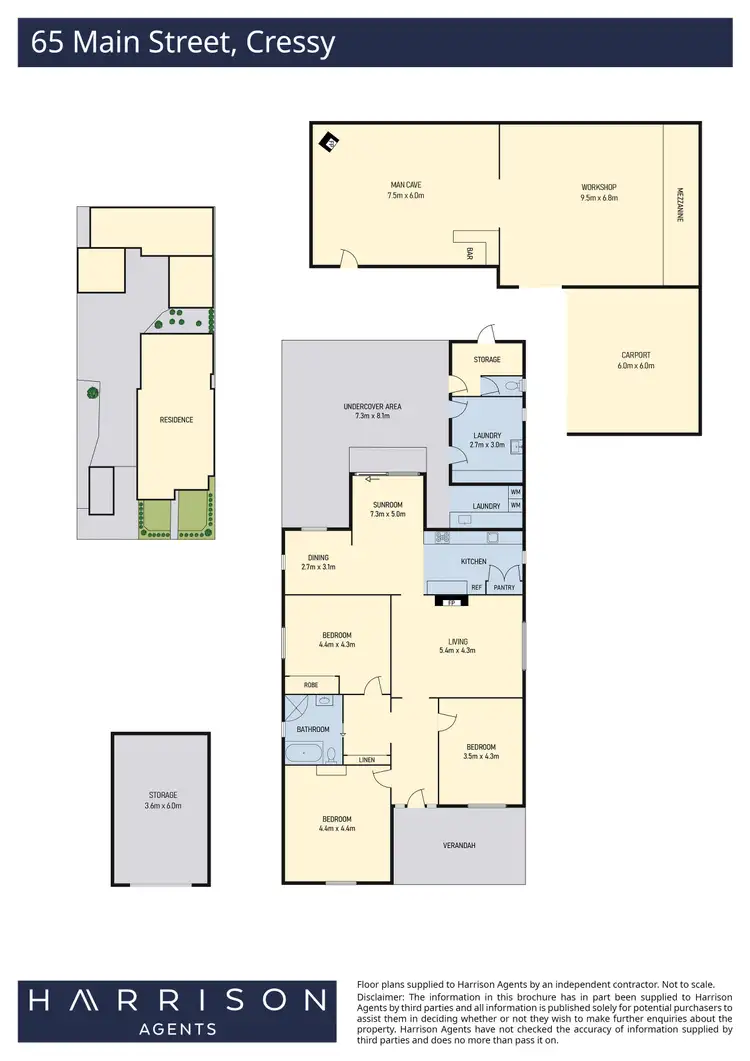 Floorplan of Homely house listing, 65 Main Street, Cressy TAS 7302