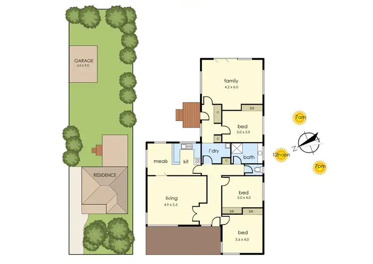 Floorplan of Homely house listing, 68 Screen Street, Frankston VIC 3199