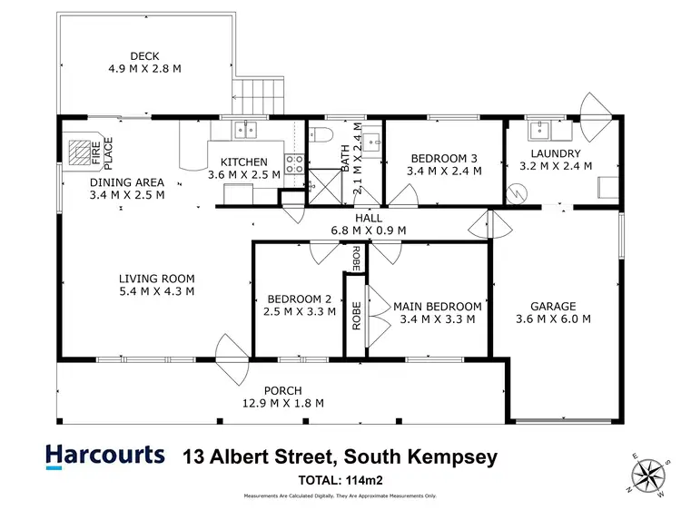 Floorplan of Homely house listing, 13 Albert Street, South Kempsey NSW 2440