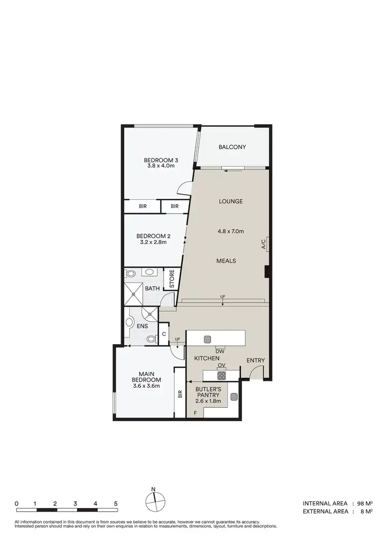 Floorplan of Homely apartment listing, 205/200 Stephen Street, Yarraville VIC 3013