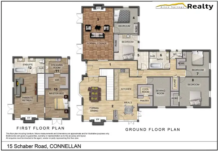 Floorplan of Homely house listing, 15 Schaber Road, Connellan NT 873