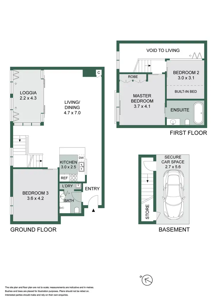 Floorplan of Homely apartment listing, 7/466-470 Wilson Street, Darlington NSW 2008
