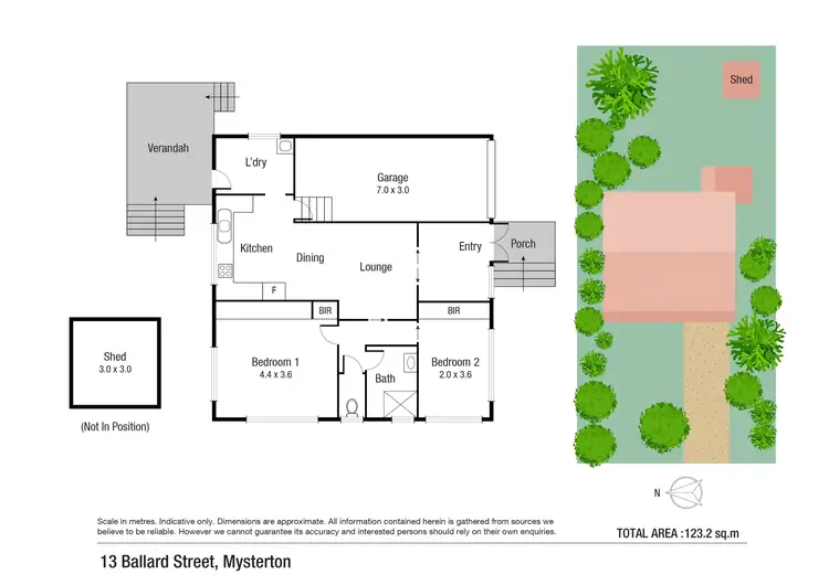 Floorplan of Homely house listing, 13 Ballard Street, Mysterton QLD 4812