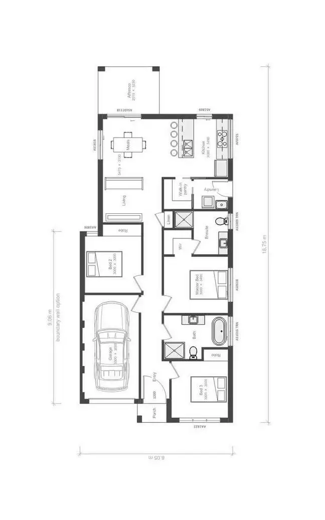 Floorplan of Homely house listing, Address available on request
