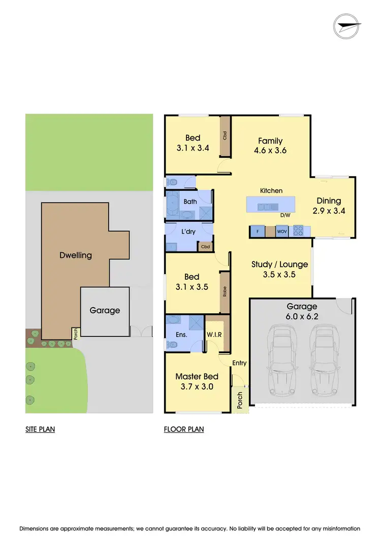 Floorplan of Homely house listing, 16 Minstrel Close, Wyndham Vale VIC 3024