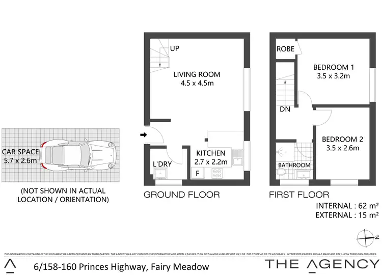 Floorplan of Homely apartment listing, 6/158 Princes Highway, Fairy Meadow NSW 2519