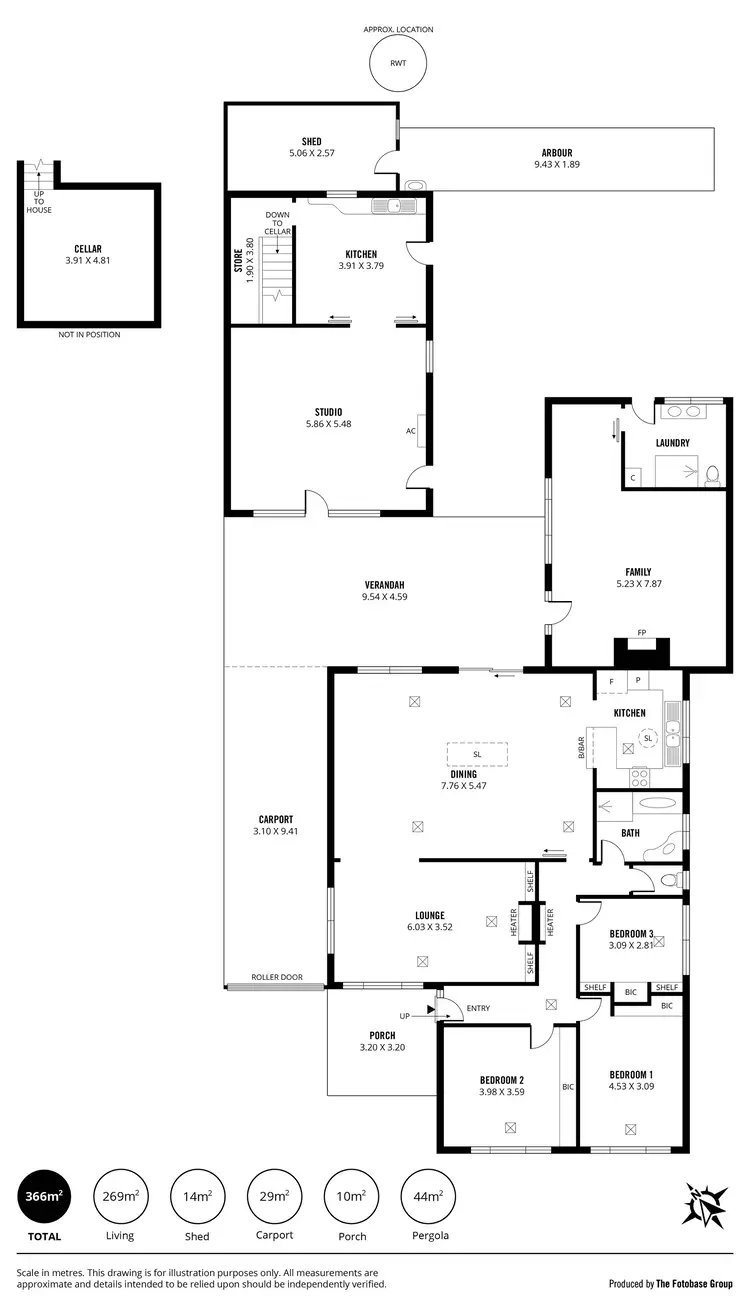 Floorplan of Homely house listing, 3 Lennox Street, Campbelltown SA 5074