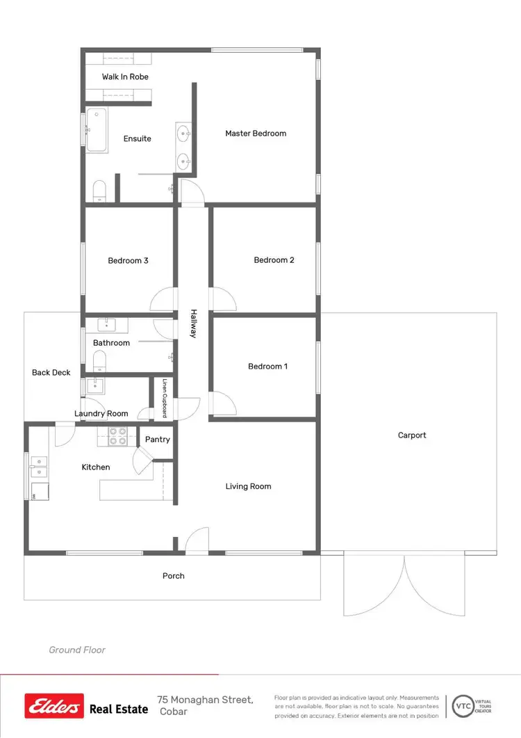 Floorplan of Homely house listing, 75 Monaghan Street, Cobar NSW 2835