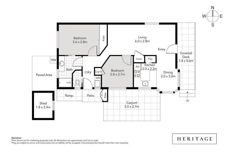 Floorplan of Homely unit listing, 110/314 Buff Point Avenue, Buff Point NSW 2262