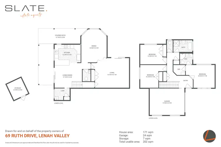 Floorplan of Homely house listing, 69 Ruth Drive, Lenah Valley TAS 7008