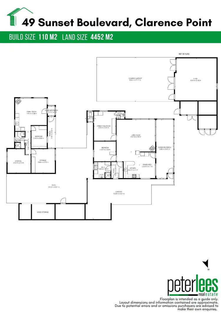 Floorplan of Homely house listing, 49 Sunset Boulevard, Clarence Point TAS 7270