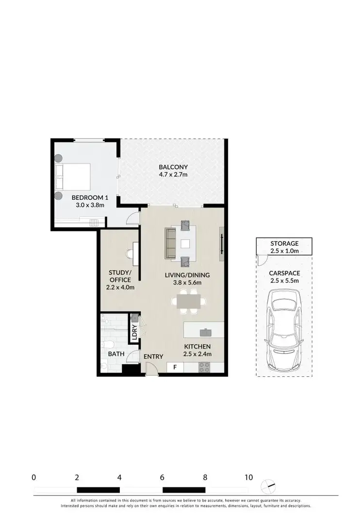 Floorplan of Homely apartment listing, 6212/1A Morton Street, Parramatta NSW 2150