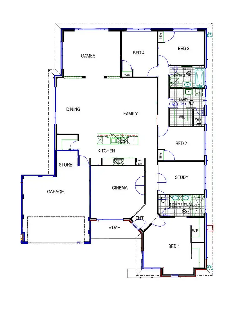 Floorplan of Homely house listing, 9 Carnaby Way, Harrisdale WA 6112