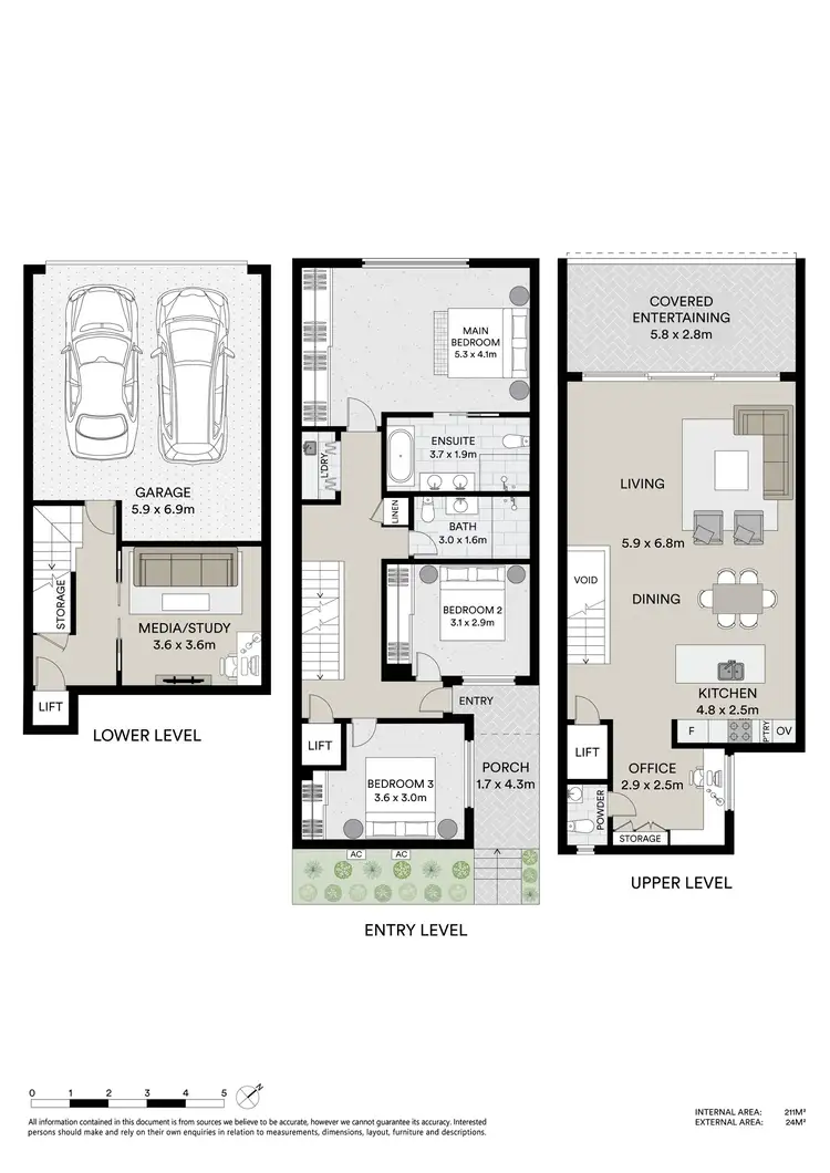 Floorplan of Homely townhouse listing, 17/15 Mimosa Avenue, Saratoga NSW 2251