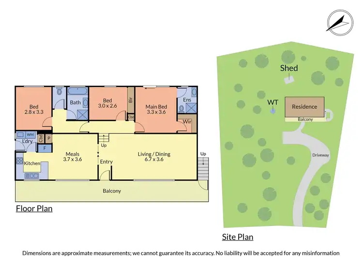 Floorplan of Homely house listing, 6 Johns Road, Selby VIC 3159