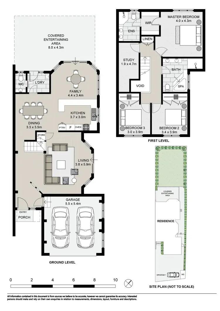 Floorplan of Homely semi-detached listing, 14B Grovewood Place, Castle Hill NSW 2154