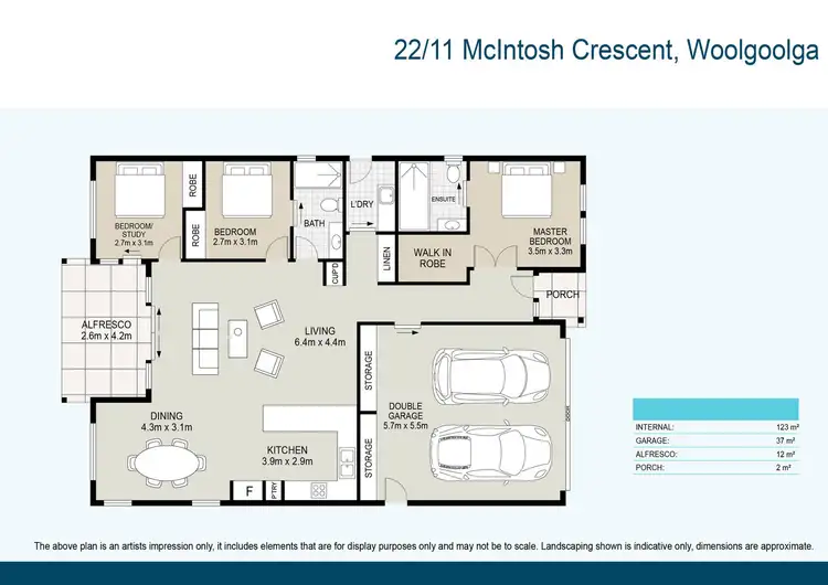 Floorplan of Homely retirement listing, 22/11 McIntosh Crescent, Woolgoolga NSW 2456