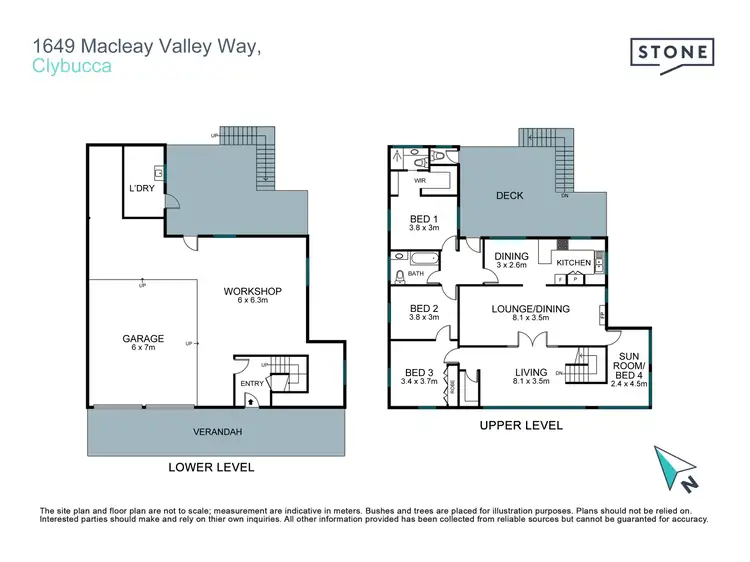 Floorplan of Homely rural property listing, 1649 Macleay Valley Way, Clybucca NSW 2440