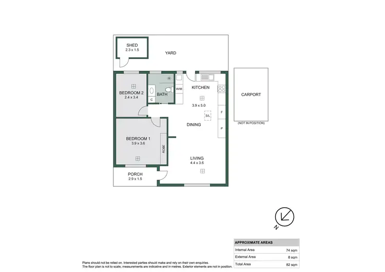 Floorplan of Homely house listing, 9/8 Emlyn Avenue, Salisbury SA 5108