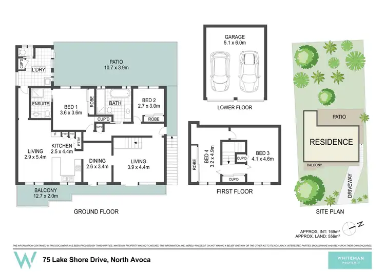 Floorplan of Homely house listing, 75 Lake Shore Drive, North Avoca NSW 2260