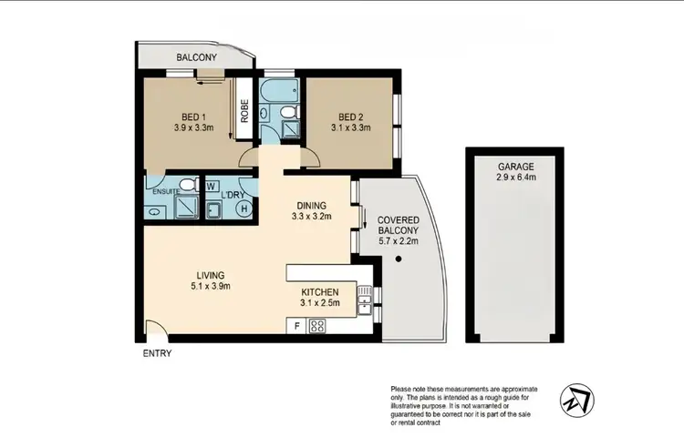 Floorplan of Homely unit listing, 4/38-44 Sherwood Road, Merrylands NSW 2160