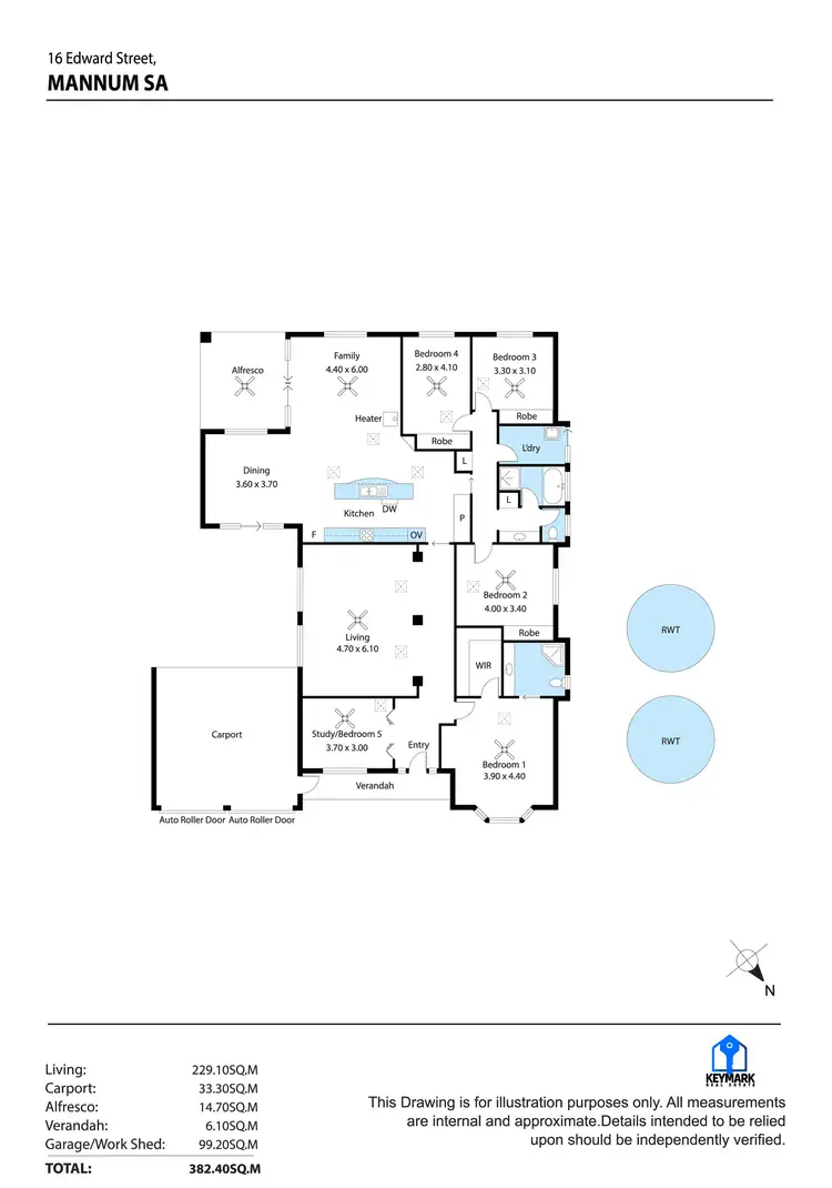 Floorplan of Homely house listing, 16 Edward Street, Mannum SA 5238