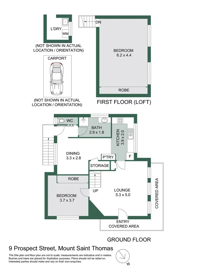 Floorplan of Homely house listing, 9 Prospect Street, Mount Saint Thomas NSW 2500