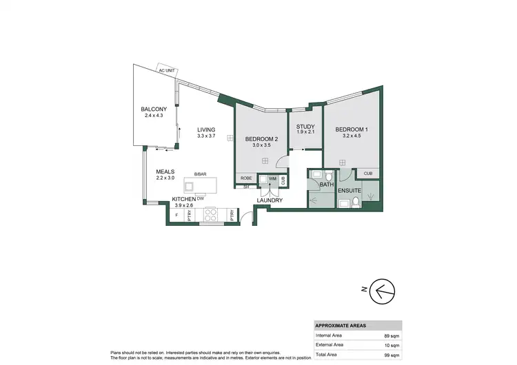 Floorplan of Homely apartment listing, 1105/248 Flinders Street, Adelaide SA 5000