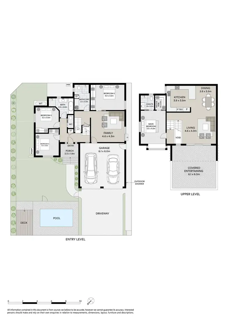 Floorplan of Homely semi-detached listing, 1/2 Renown Street, Wamberal NSW 2260