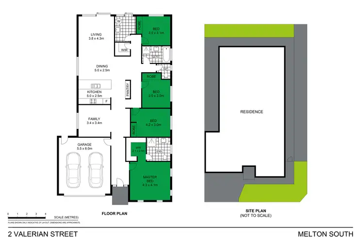 Floorplan of Homely house listing, 2 Valerian Street, Melton South VIC 3338